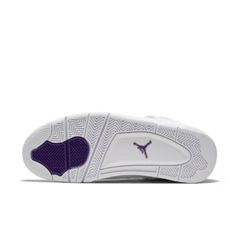 Air Jordan Retro 4 Purple White