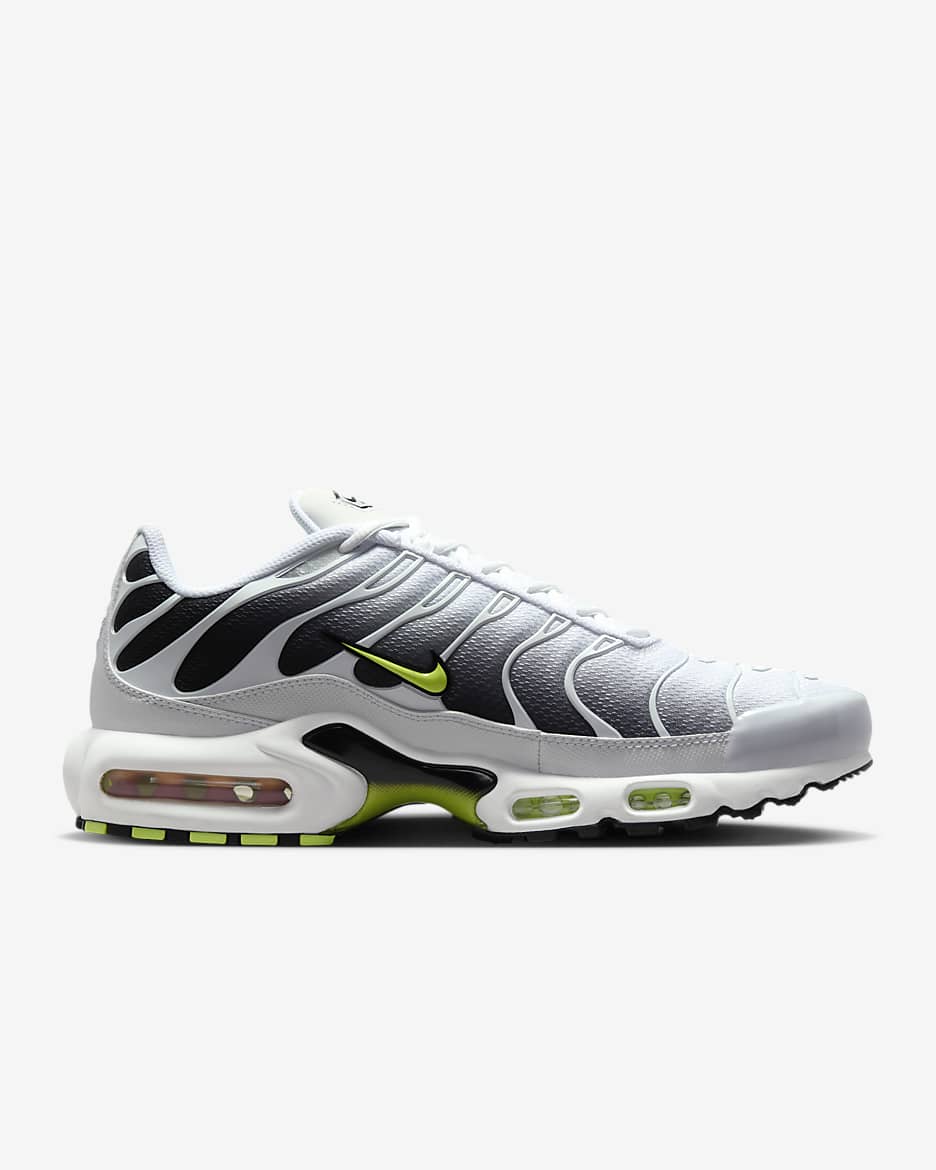 Nike Air Max Plus White/Black Neon