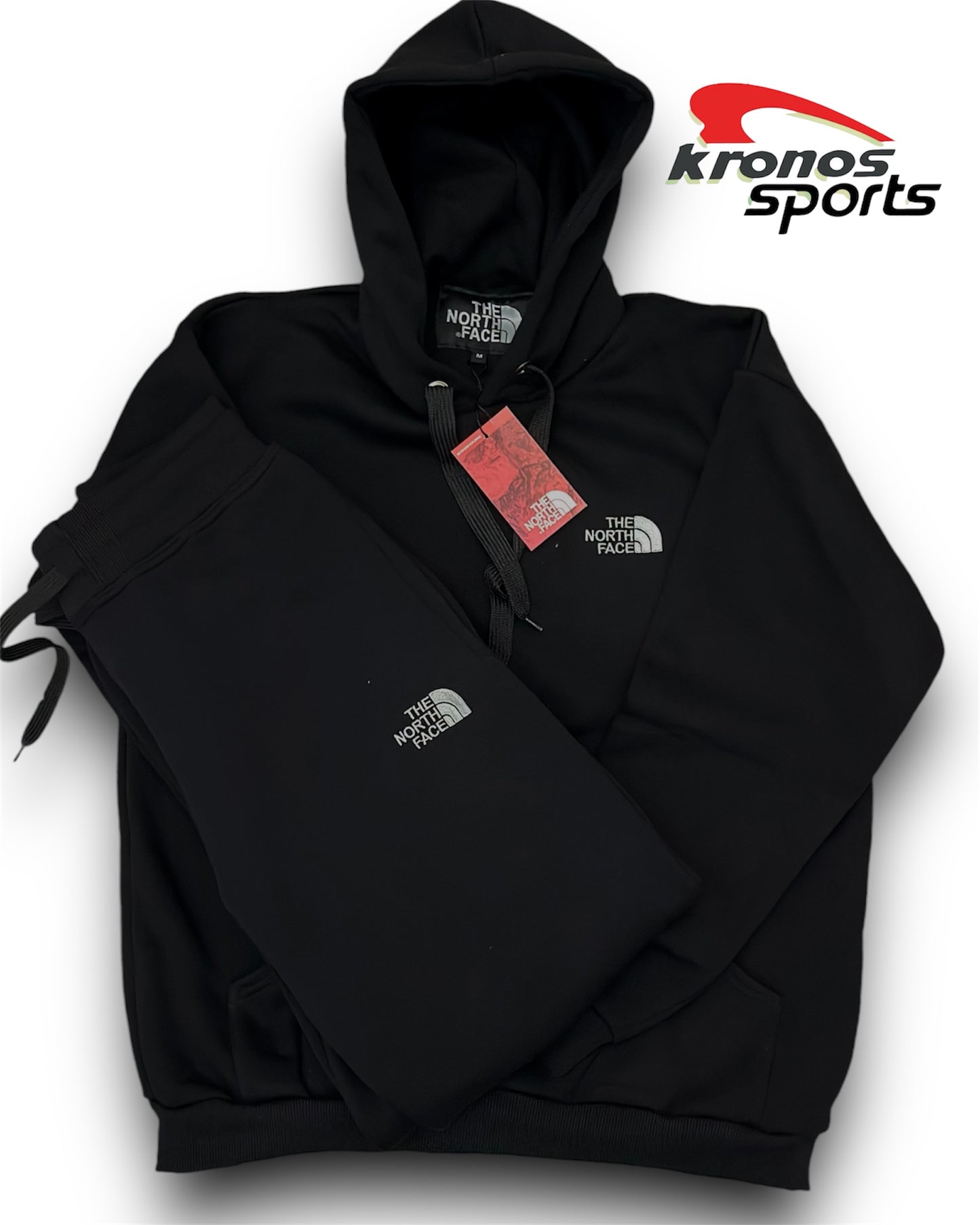 The North Face Black Hoodie Set
