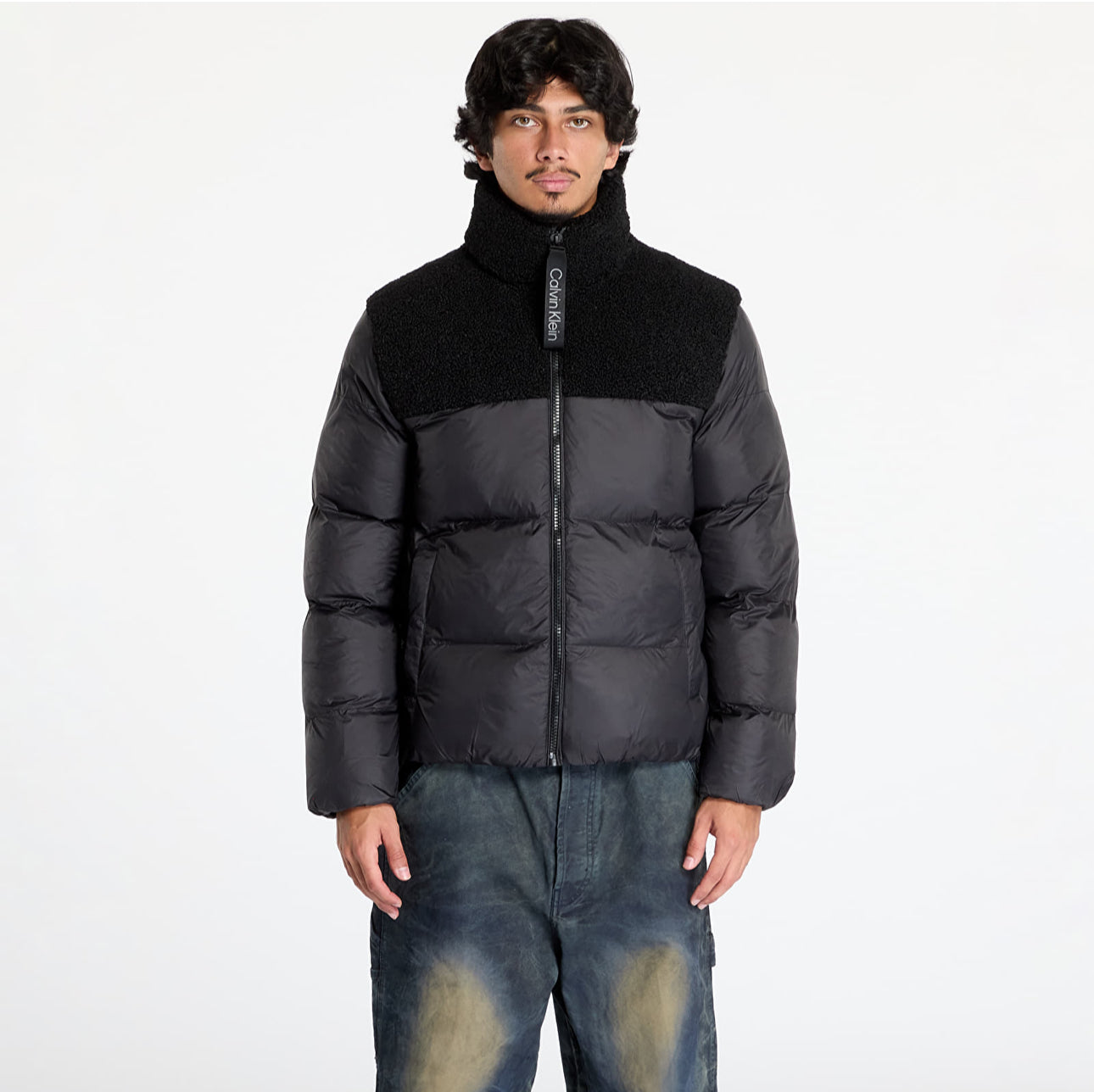 Calvin Klein Sherpa Puffer Jacket