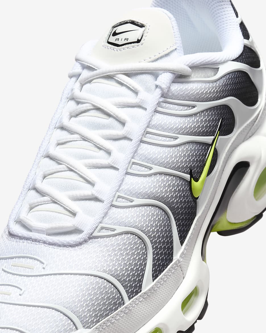 Nike Air Max Plus White/Black Neon