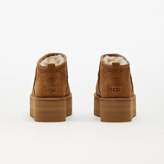 UGG mini platform Camel
