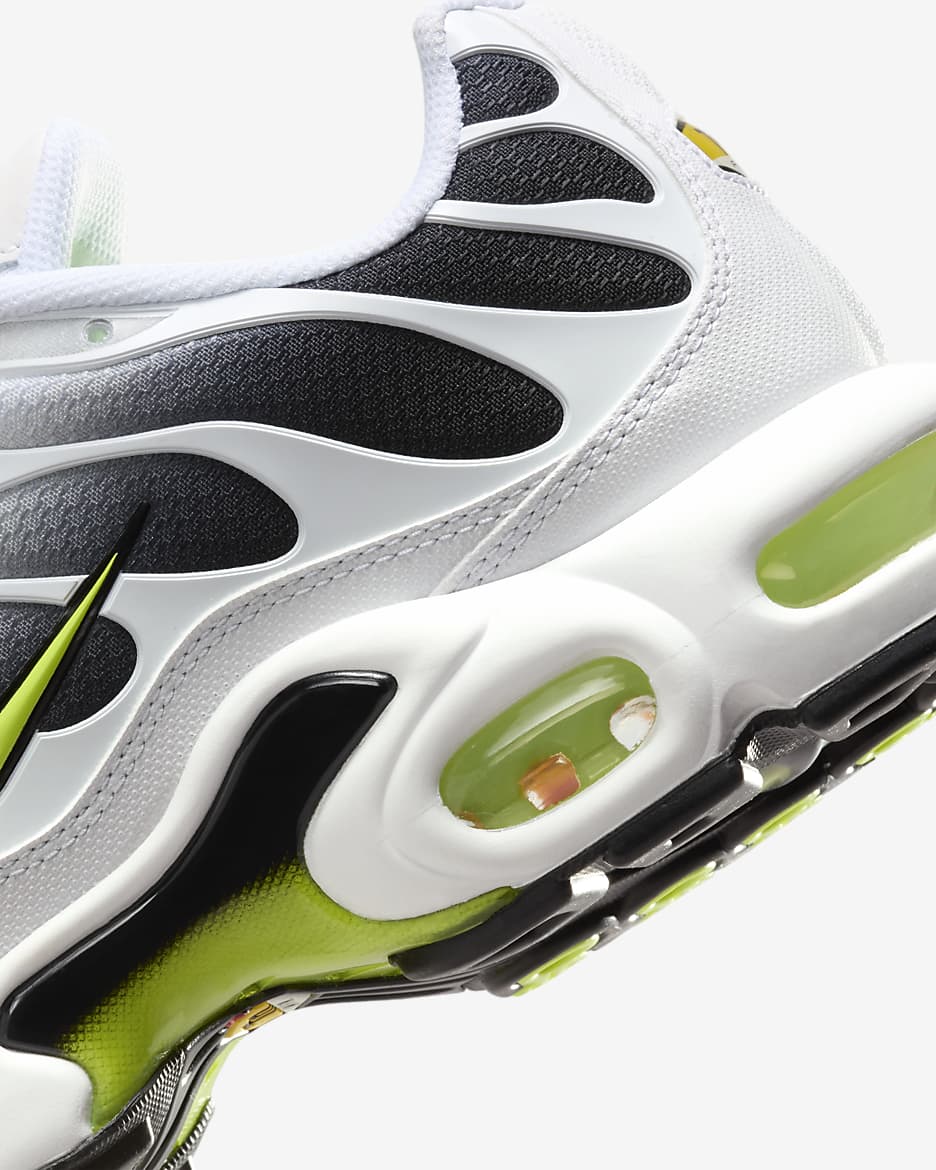 Nike Air Max Plus White/Black Neon