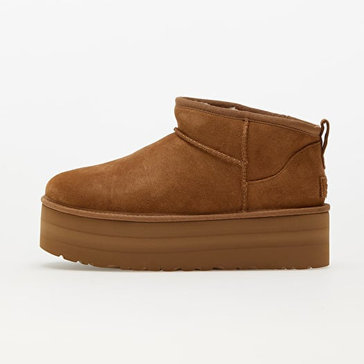 UGG mini platform Camel