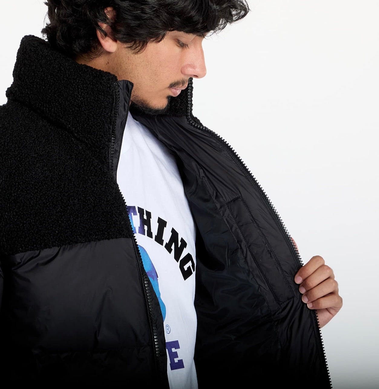 Calvin Klein Sherpa Puffer Jacket